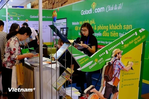 Du lịch trực tuyến lên ngôi tại Hội chợ Du lịch quốc tế lần thứ 6 - VITM Hà Nội 2018. (Ảnh minh họa: Mai Mai/Vietnam+)