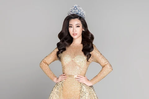Hoa hậu 2016 Đỗ Mỹ Linh.