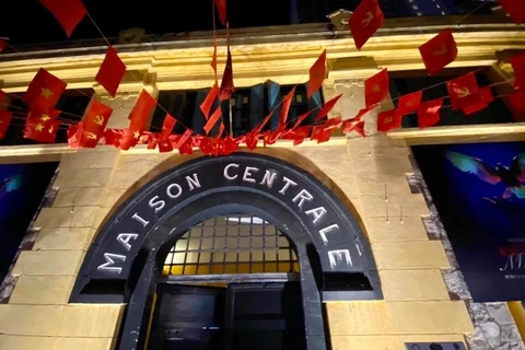Di tích Nhà tù Hỏa Lò khởi xướng tour đêm đầu tiên ở Hà Nội. (Ảnh: Mai Mai/Vietnam+)