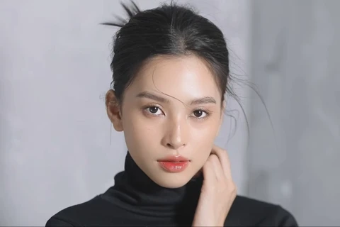 Hình ảnh Tiểu Vy trong video.