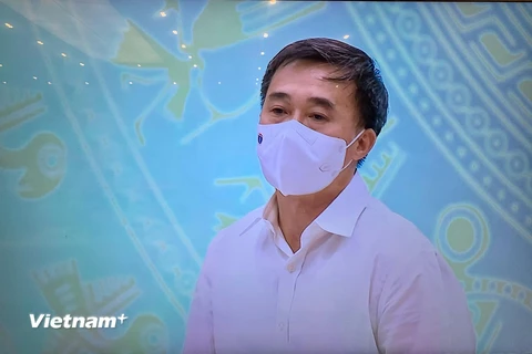 Thứ trưởng Bộ Y tế, ông Trần Văn Thuấn. (Ảnh: Mai Mai/Vietnam+)