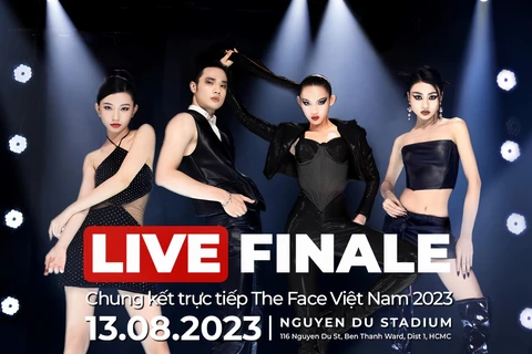 Lọ diện top 4 thí sinh sẽ vào Chung kết The Face Vietnam 2023. (Ảnh: BTC)