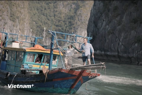 Vịnh Hạ Long là điểm đến không thể thiếu trên hành trình khám phá Việt Nam của du khách quốc tế. (Ảnh: PV/Vietnam+)