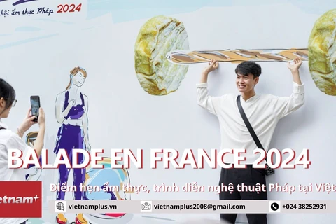 Balade en France 2024: Điểm hẹn ẩm thực, trình diễn nghệ thuật Pháp tại Việt Nam