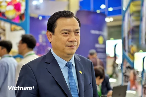 Cục Trưởng Cục Du lịch Quốc gia, ông Nguyễn Trùng Khánh. (Ảnh: Mai Mai/Vietnam+)