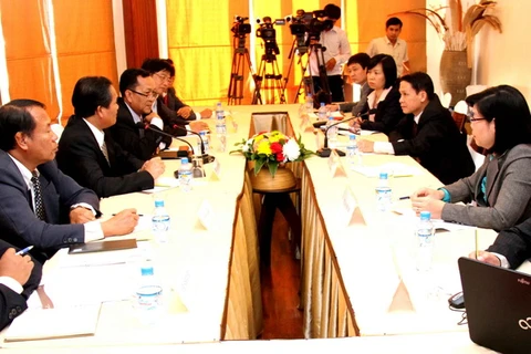 Đoàn đại biểu cấp cao TTXVN thăm, làm việc tại Lào