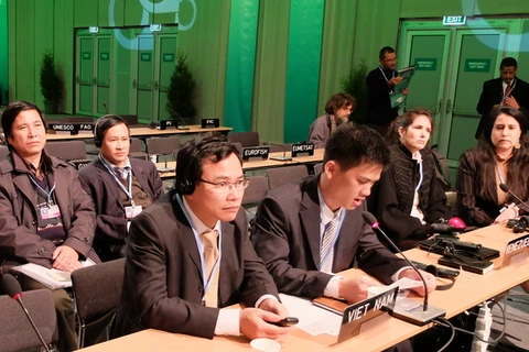 Việt Nam tích cực tham gia hội nghị về biến đổi khí hậu 