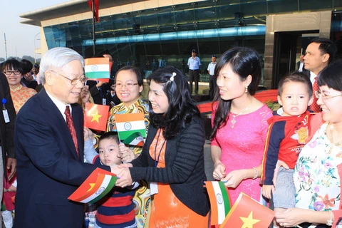 Tổng Bí thư Nguyễn Phú Trọng thăm Cộng hòa Ấn Độ