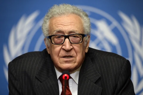 Ông Lakhdar Brahimi. (Nguồn: AFP)
