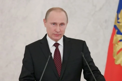 Tổng thống Nga Vladimir Putin. (Nguồn: AFP/TTXVN)