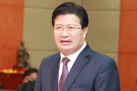 Bộ trưởng Trịnh Đình Dũng. (Ảnh: Thu Hằng/Vietnam+)