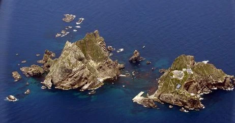 Quần đảo Takeshima/Dokdo. (Nguồn: Asahi)