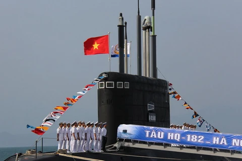 Quân chủng Hải quân tiếp nhận tàu ngầm HQ 182-Hà Nội