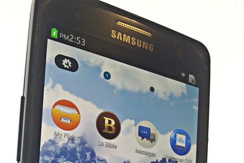 Điện thoại chạy nền tảng Tizen của Samsung. (Nguồn: Nhật báo Phố Wall)