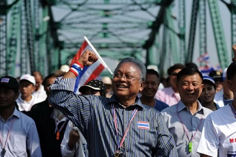 Thủ lĩnh biểu tình Thái Lan tuyên bố không thương lượng