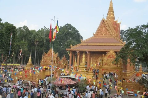 Đồng bào Khmer ở Trà Vinh đón Tết Chôl Chnăm Thmây