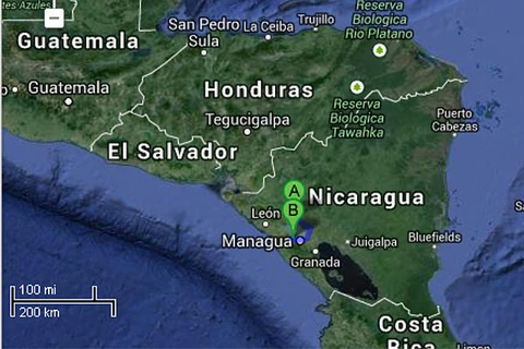 Nicaragua ban bố tình trạng khẩn cấp sau trận động đất