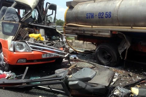 Vụ tai nạn ở cao tốc TP.HCM-Trung Lương: Đã có 5 người chết