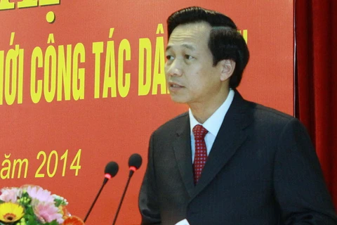 Ông Đào Ngọc Dung, Ủy viên Trung ương Đảng, Bí thư Đảng ủy Khối các cơ quan Trung ương. (Ảnh: Doãn Tấn/TTXVN)
