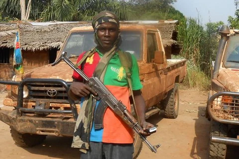 Một chiến binh thuộc phiến quân Seleka. (Nguồn: Press TV)
