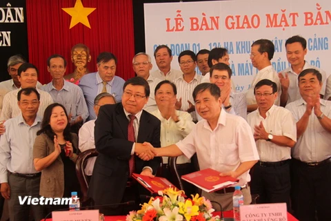 Phú Yên bàn giao đất cho chủ đầu tư dự án Vũng Rô