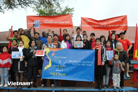 Người Việt tại Nam Phi hướng về Hoàng Sa, Trường Sa