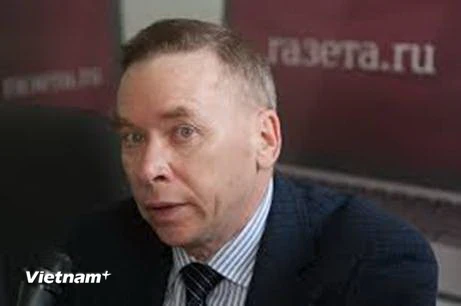 Ông Vladimir Mazyrin - Giám đốc Trung tâm nghiên cứu ASEAN và Việt Nam thuộc Viện Viễn Đông, Viện Hàn lâm Khoa học Nga. (Ảnh: Cao Cường/Vietnam+)