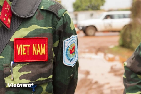 [Photo] Sỹ quan Việt Nam tham gia lực lượng gìn giữ hòa bình