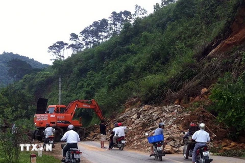 Hà Giang khắc phục thiệt hại do mưa lũ tại huyện Quang Bình