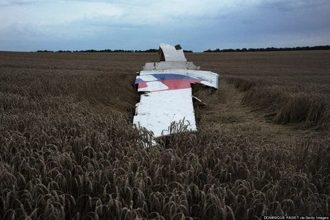 Hé lộ đoạn video cảnh máy bay MH17 của Malaysia nổ tung