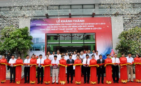 Bệnh viện đầu tiên của Hà Nội lắp đặt hệ thống quản lý thông minh