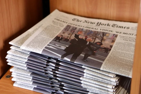 Lợi nhuận của New York Times sụt giảm mạnh trong quý 2