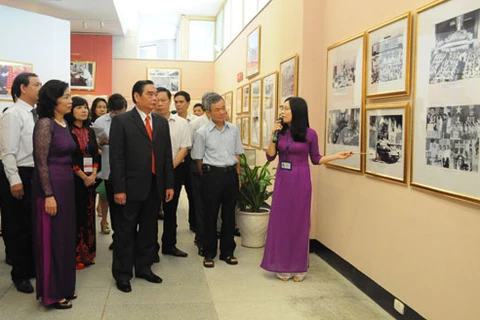 Triển lãm “45 năm thực hiện Di chúc Chủ tịch Hồ Chí Minh”