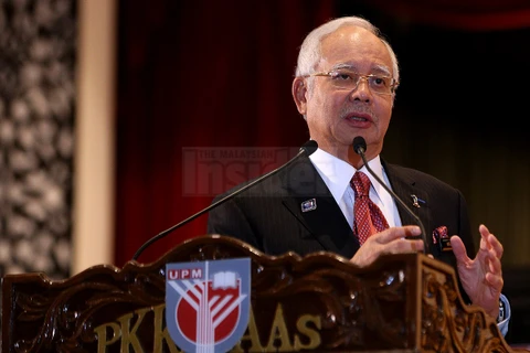 Thủ tướng Malaysia Najib Razak. (Nguồn: Themalaysianinsider.com)