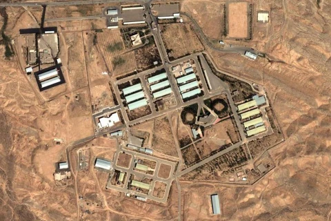 Ảnh vệ tinh về căn cứ Parchin ở Iran. (Nguồn: AP)