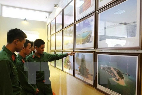 Một triển lãm về Hoàng Sa, Trường Sa - chủ quyền của Việt Nam. (Ảnh minh họa: Trần Lê Lâm/TTXVN)