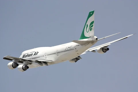 Một chiếc máy bay của hãng Mahan. Ảnh minh họa. (Nguồn: Wikipedia)