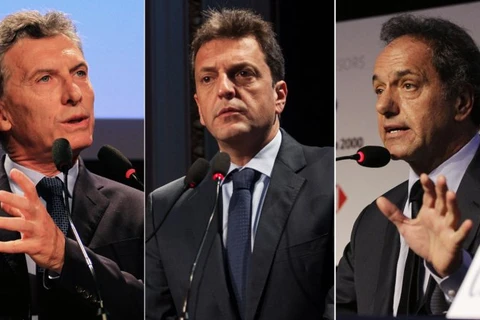 Ba ứng cử viên 'nặng ký' nhất trong cuộc bầu cử tổng thống Argentina. (Nguồn: Infobae.com)