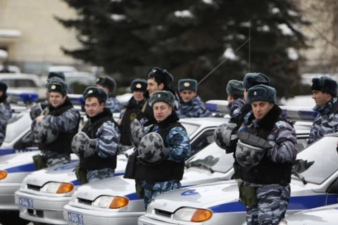 Cảnh sát Nga. (Nguồn: Reuters)