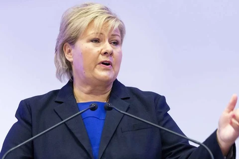 Thủ tướng Na Uy Erna Solberg. (Nguồn: Norwaynews.com)