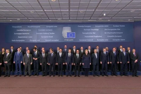 Lãnh đạo các nước EU tại hội nghị. (Nguồn: BBC)