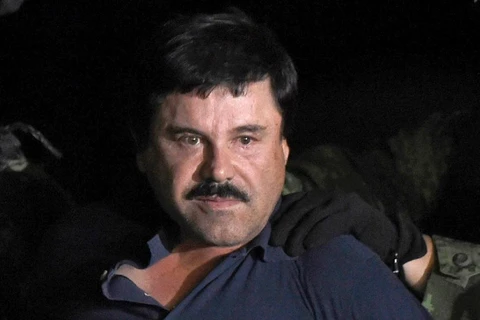 Trùm tội phạm ma túy Joaquin El Chapo Guzman. (Nguồn: AFP)