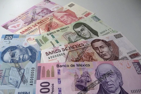 Đồng peso Mexico. (Nguồn: famouswonders.com)