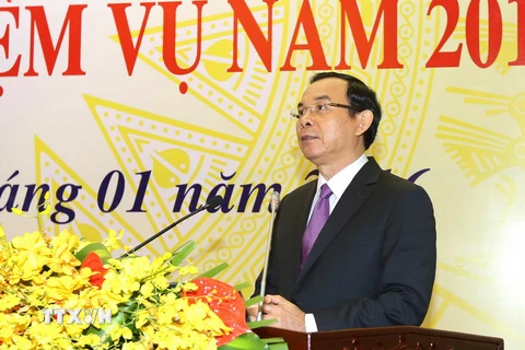 Ông Nguyễn Văn Nên. (Ảnh: An Đăng/TTXVN)