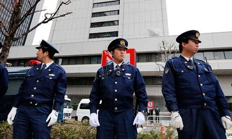 Cảnh sát Nhật Bản. (Nguồn: AFP)