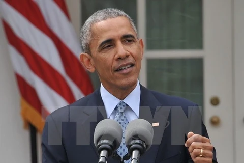 Tổng thống Hoa Kỳ Barack Obama. (Nguồn: AFP/TTXVN)