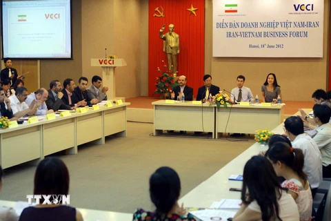Quang cảnh Diễn đàn doanh nghiệp Việt Nam-Iran từng được tổ chức tại Hà Nội. (Nguồn: TTXVN)