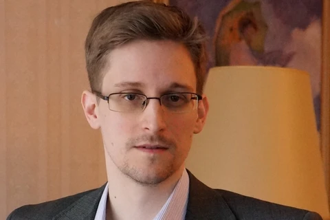 Cựu nhân viên tình báo Edward Snowden. (Nguồn: huffingtonpost.com)