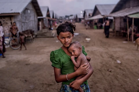 Người tị nạn Rohingya. (Nguồn: NYTimes)