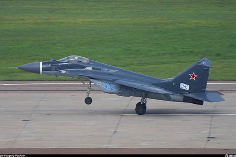 Chiến đấu cơ MiG-29K/KUB. (Nguồn: airliners.net)